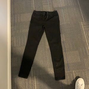 D jeans black mid/low rise super stretch
